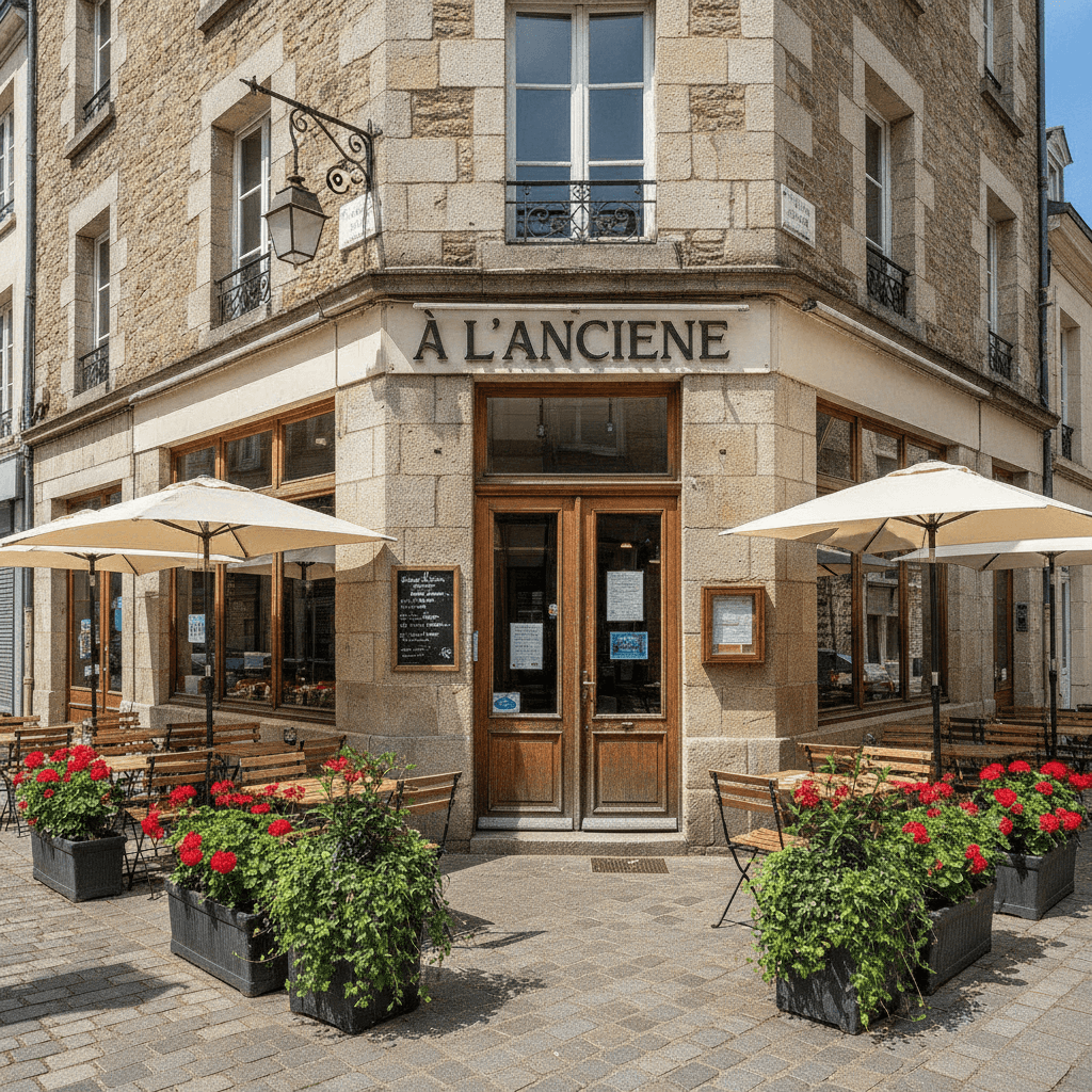 Restaurant 75m² à Nantes : terrasse - licence IV
