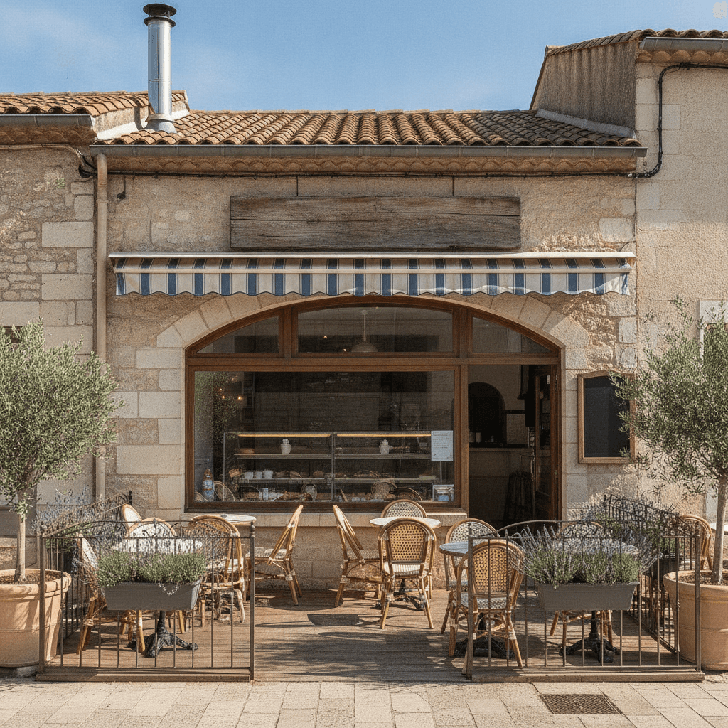 Fast-food 45m² à Les Pennes-Mirabeau : terrasse - extraction - Image 1