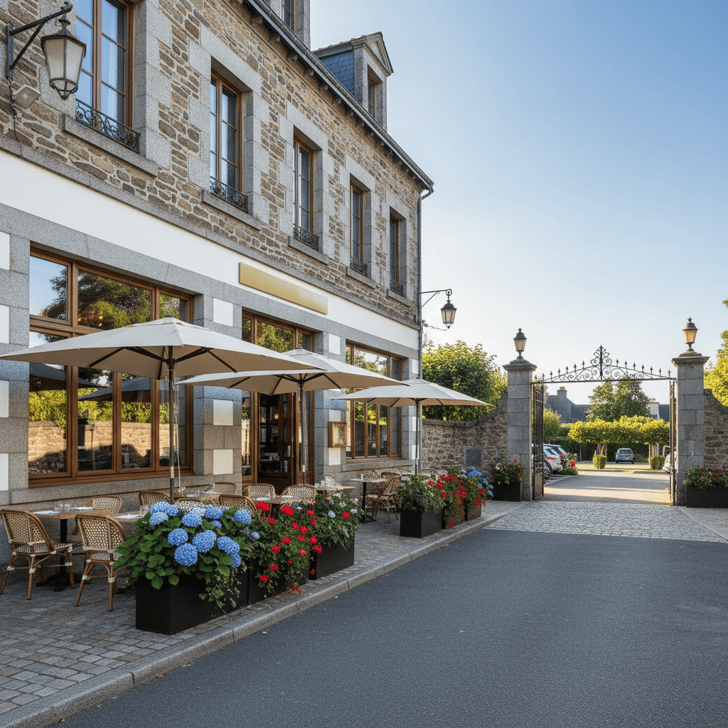 Restaurant 120m² à Vannes : terrasse - licence IV - Image 1