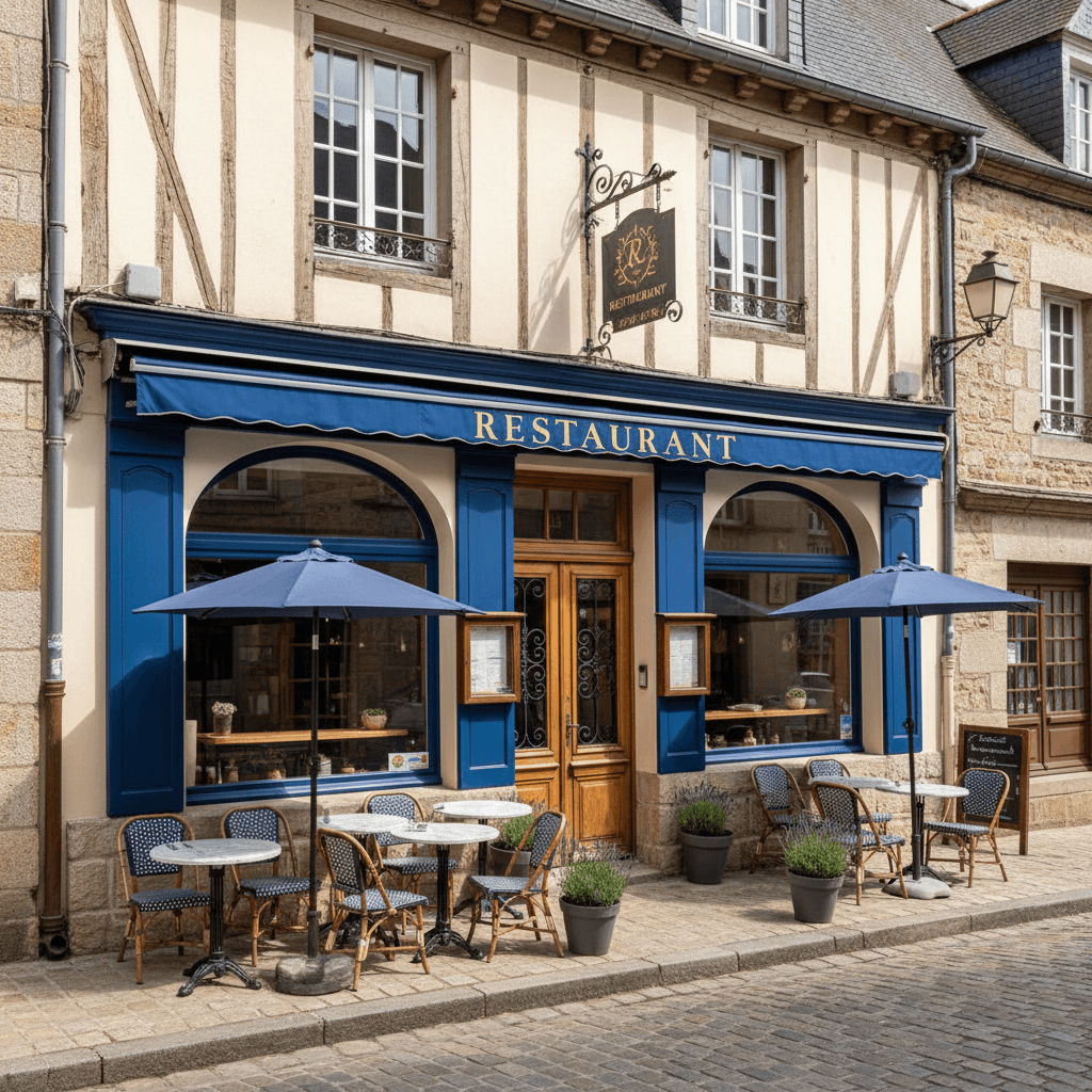 Restaurant à Vannes : terrasse - licence IV - Image 1