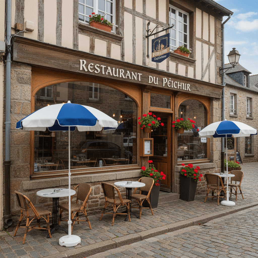 Restaurant 90m² à Concarneau : cuisine équipée - Image 1