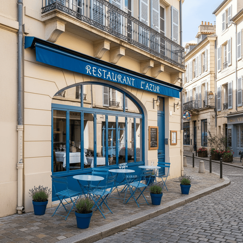 Restaurant 84m² à Toulon : terrasse - extraction - Image 1