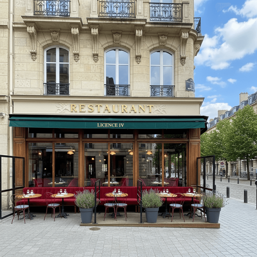 Restaurant 156m² à Metz : terrasse - licence IV - Image 1