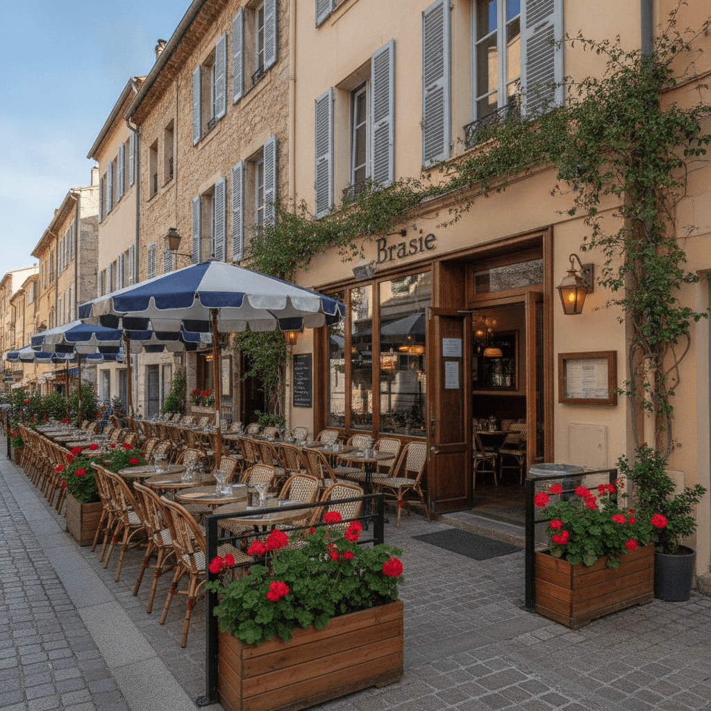 Restaurant 170m² à Antibes : terrasse - licence IV - Image 1