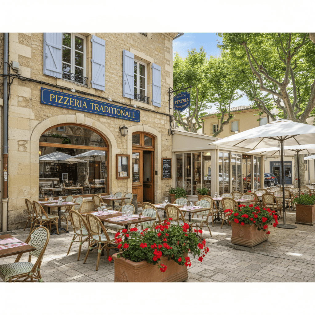 Restaurant 20m² à Pertuis : terrasse - licence IV - Image 1