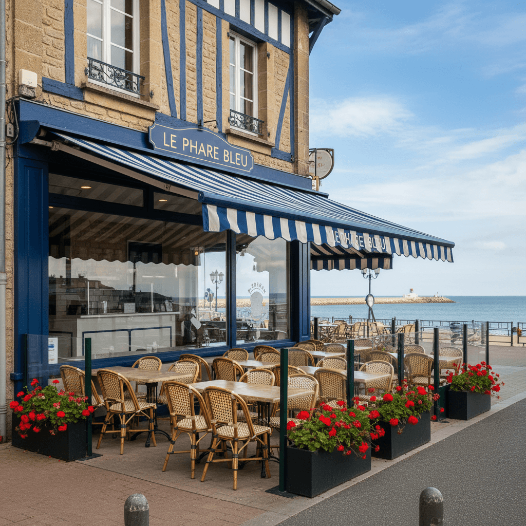 Snack 100m² à Dunkerque : terrasse - Image 1