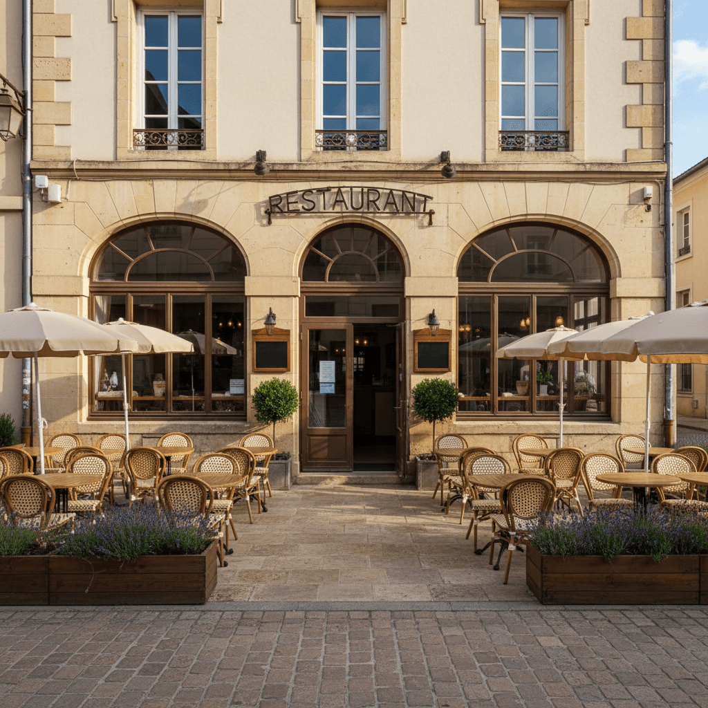 Restaurant 318m² à Auzielle : terrasse - licence IV - Image 1