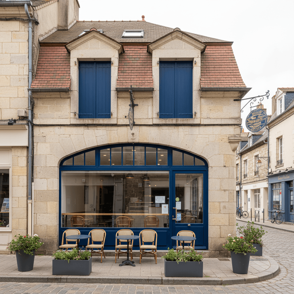 Snack à Vannes : terrasse - Image 1