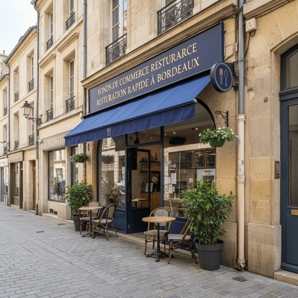 Fast-food 120m² à Bordeaux : licence IV - extraction