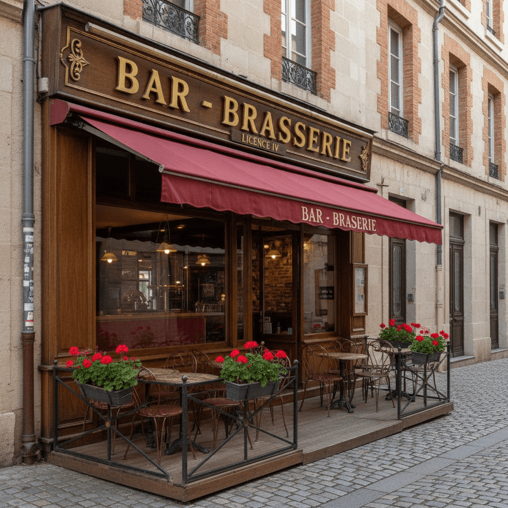 Bar-brasserie 136m² à Albi : terrasse - licence IV - Image 1