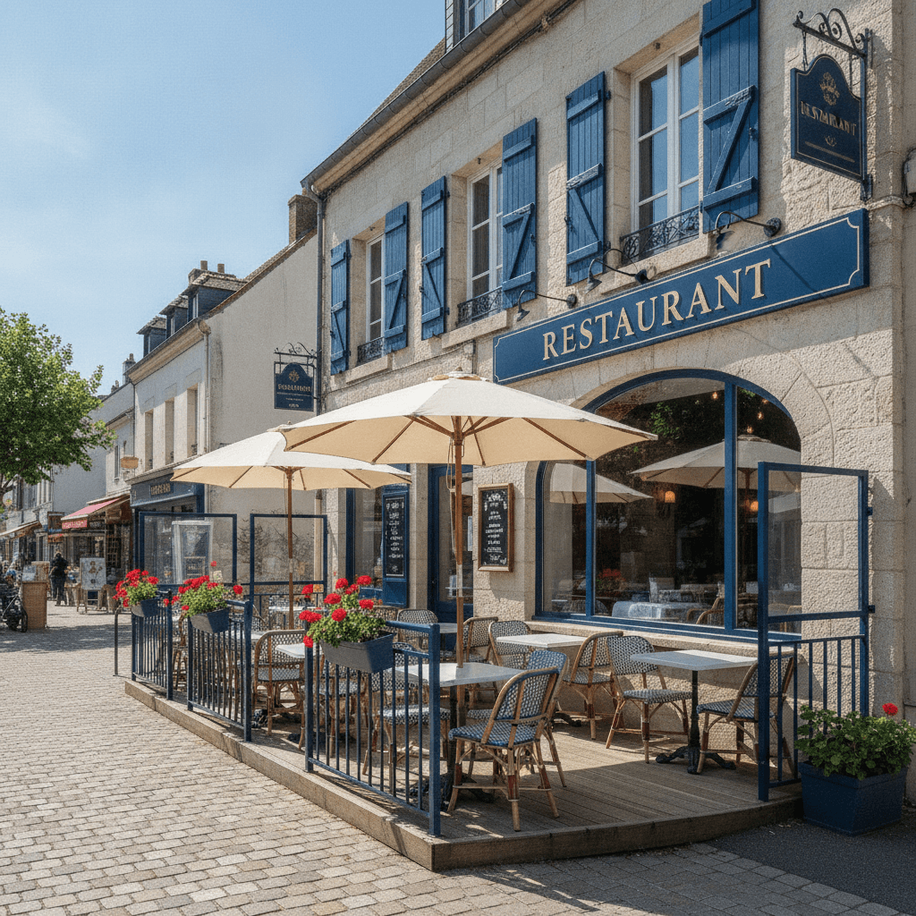 Restaurant à Saint-Brevin-Les-Pins : terrasse - licence IV - Image 1