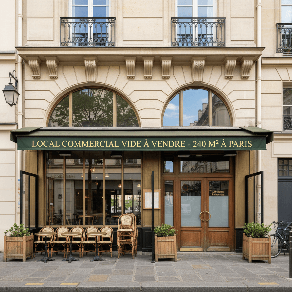 Local Commercial Vide à Vendre - 240 m² à Paris - Image 1