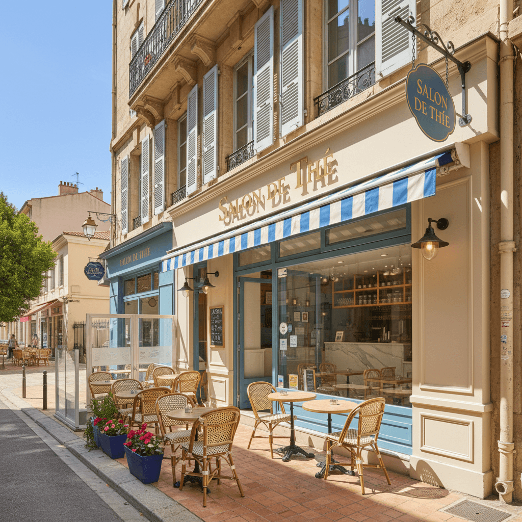 Snack 110m² à Marseille : terrasse