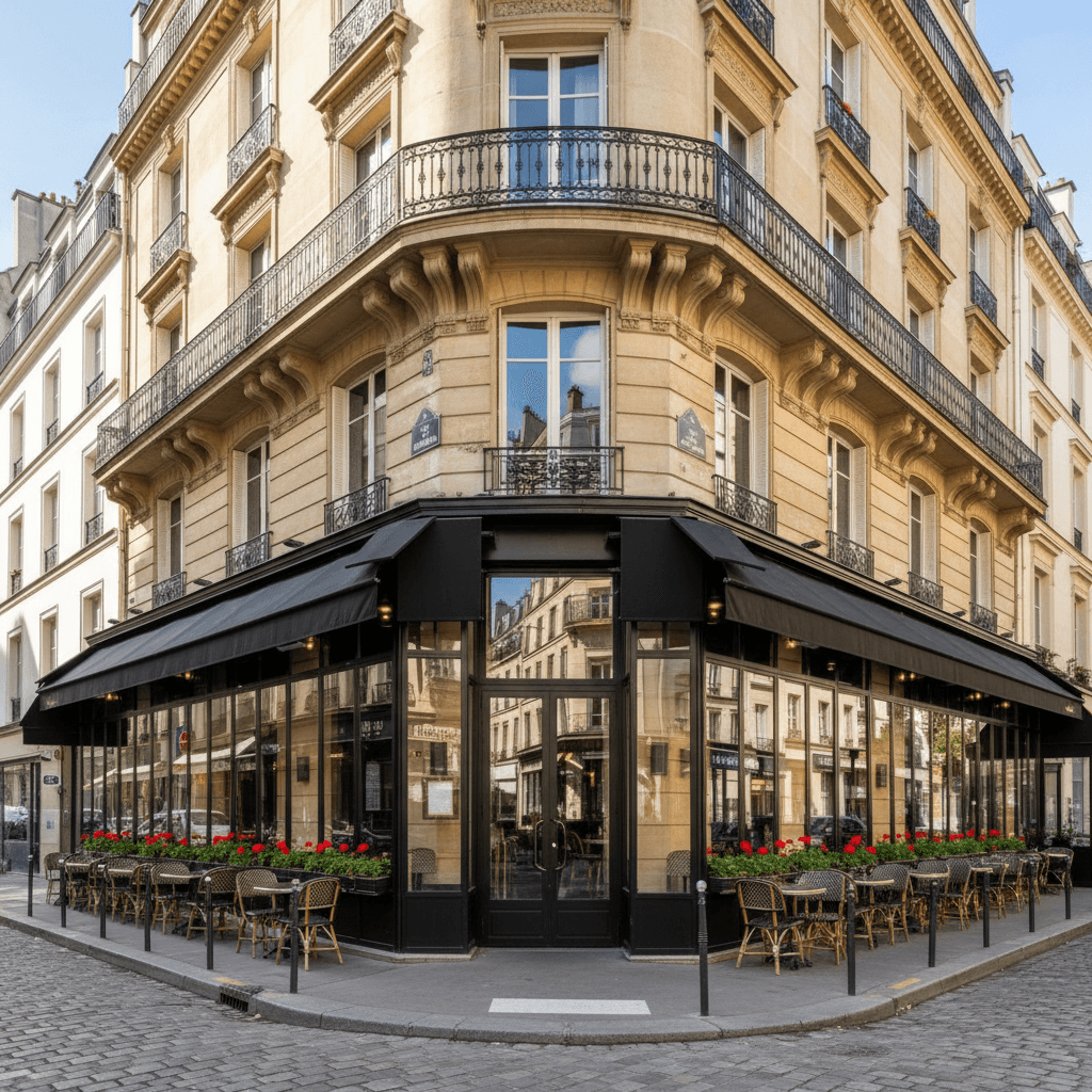 Restaurant 250m² à Paris : extraction