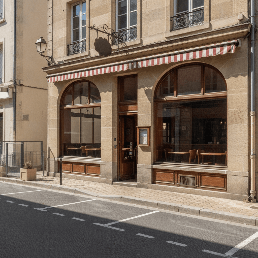 Bar-brasserie 75m² à Cambrai : terrasse - licence IV