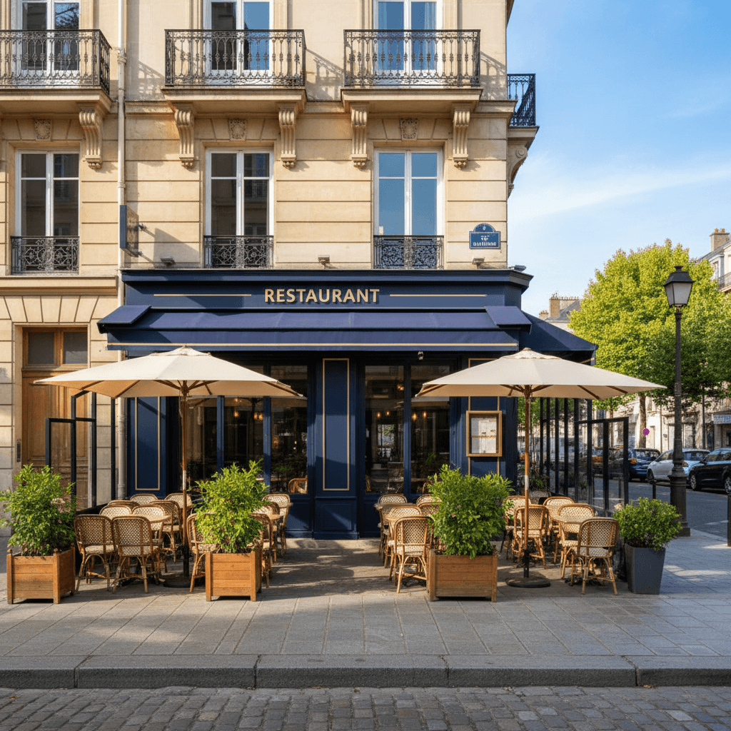 Restaurant 175m² à Rezé : terrasse - licence IV - Image 1
