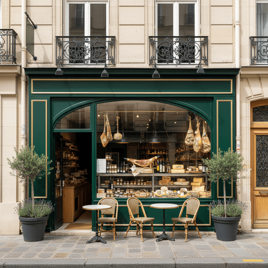 Épicerie fine à Paris, emplacement stratégique - Image 1