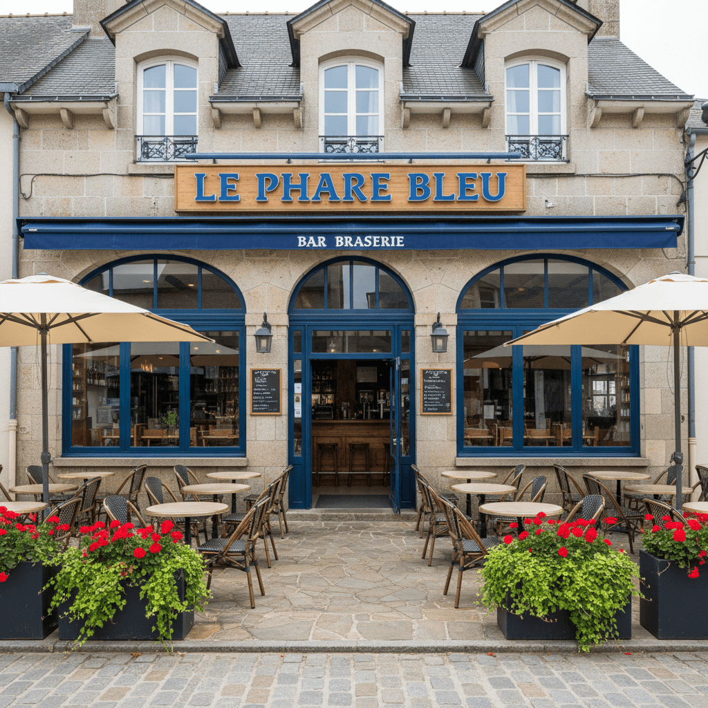 Bar-brasserie 350m² à La Forêt-Fouesnant : terrasse - licence IV - Image 1