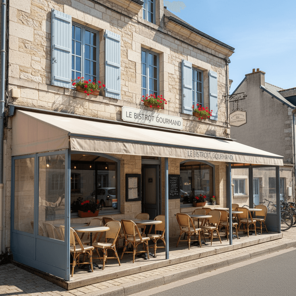 Restaurant 130m² à La Barre-De-Monts : terrasse - extraction - Image 1