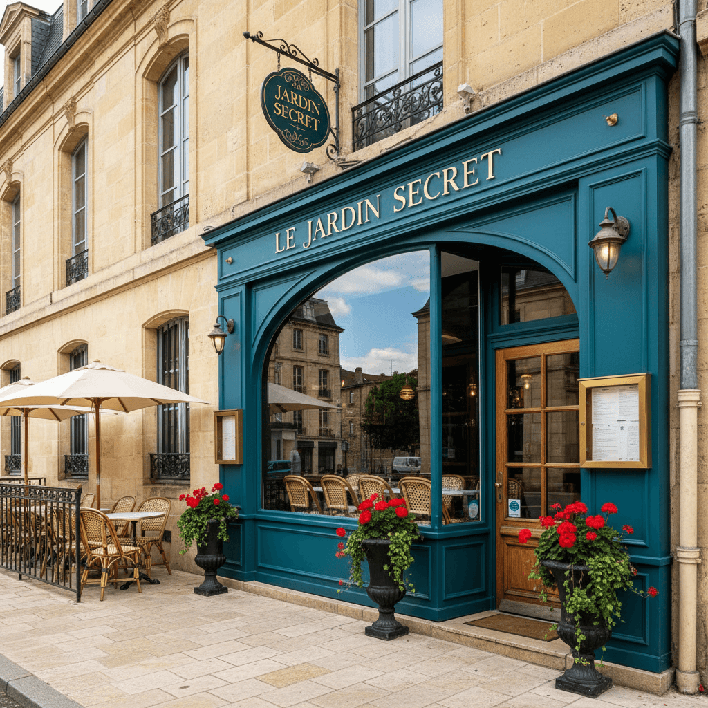 Restaurant 75m² à Bordeaux : terrasse - licence IV