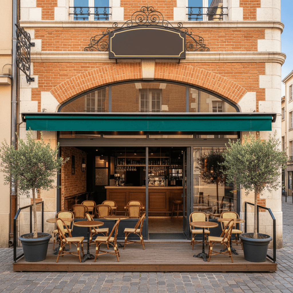 Restaurant 130m² à Toulouse : extraction - Image 1