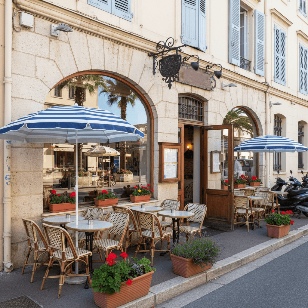 Fast-food 80m² à Ajaccio : terrasse - extraction - Image 1