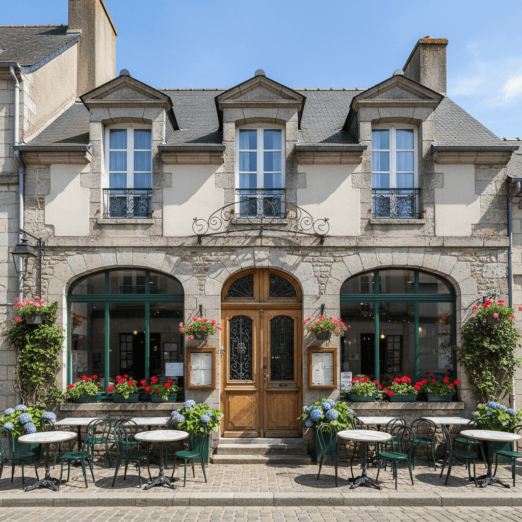 Restaurant 400m² à Lamballe-Armor : terrasse - licence IV - Image 1