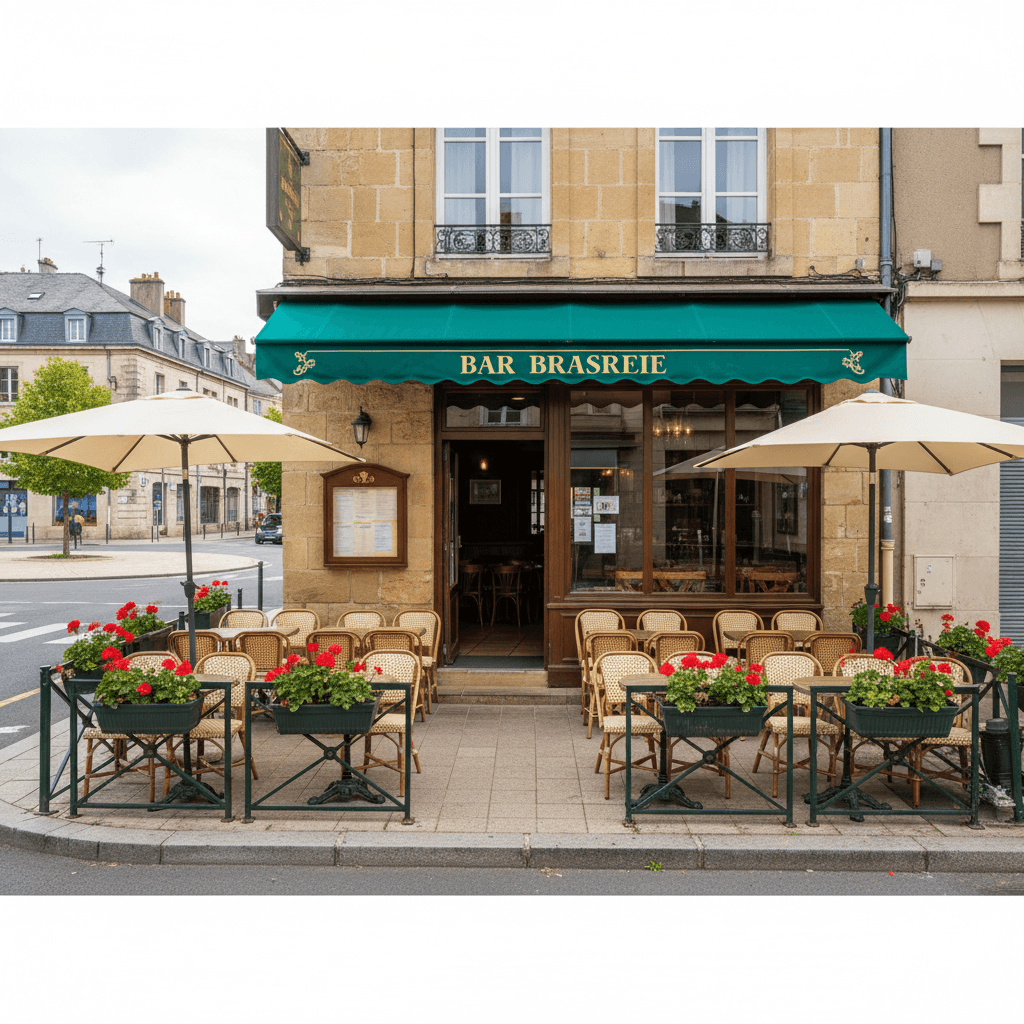 Bar-brasserie 370m² à Toul : terrasse - licence IV - Image 1