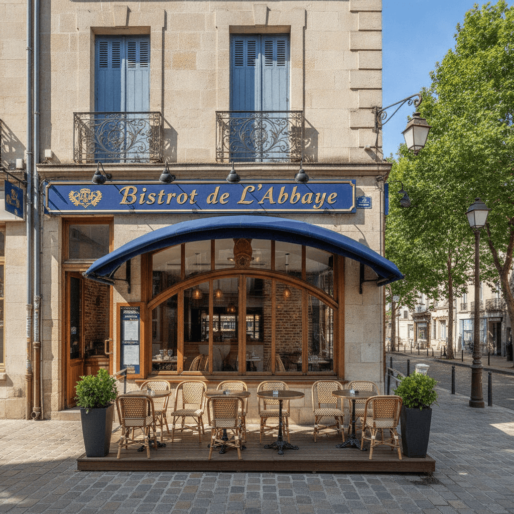 Restaurant 150m² à Argentan : terrasse - extraction - Image 1