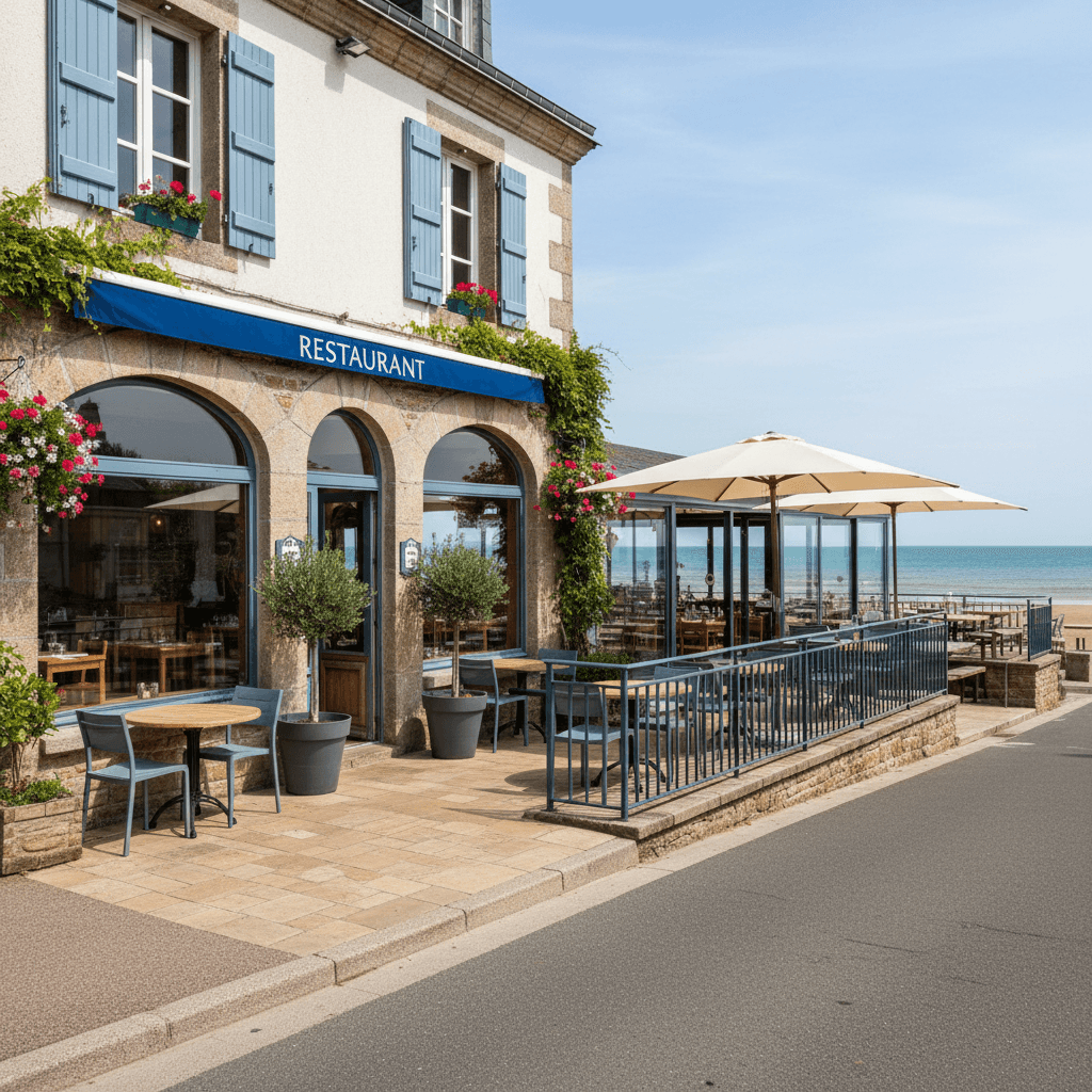 Restaurant 340m² à Piriac-Sur-Mer : terrasse - licence IV - Image 1