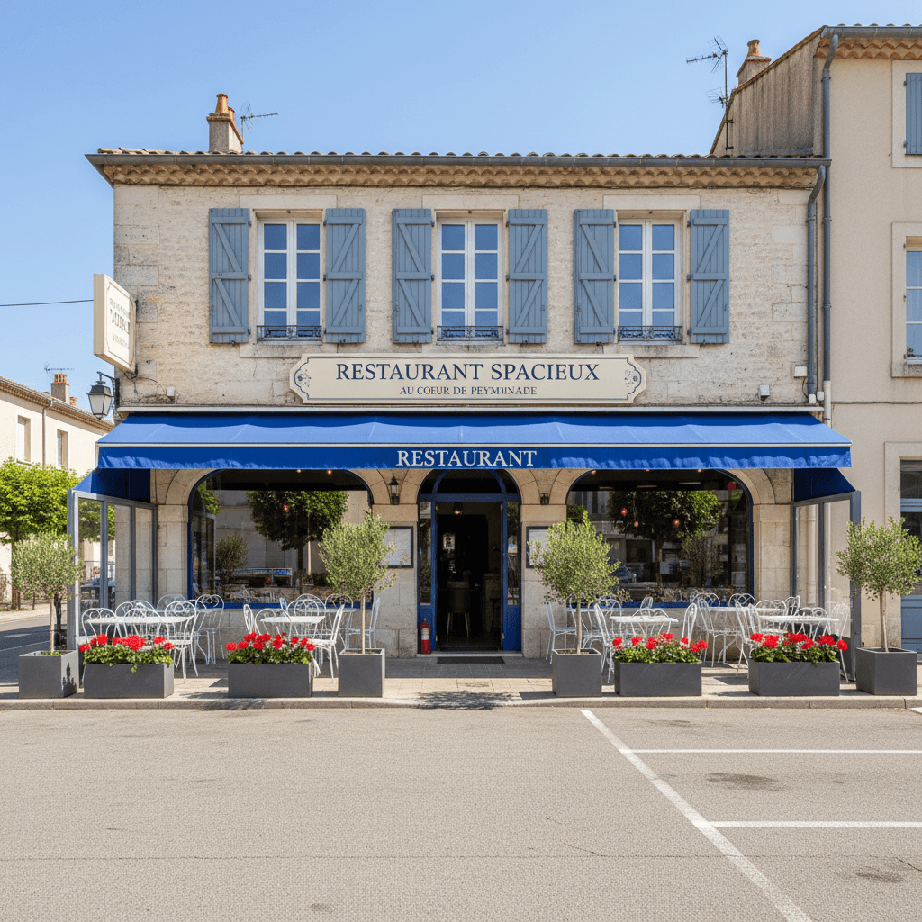Restaurant 230m² à Peymeinade : terrasse - licence IV - Image 1