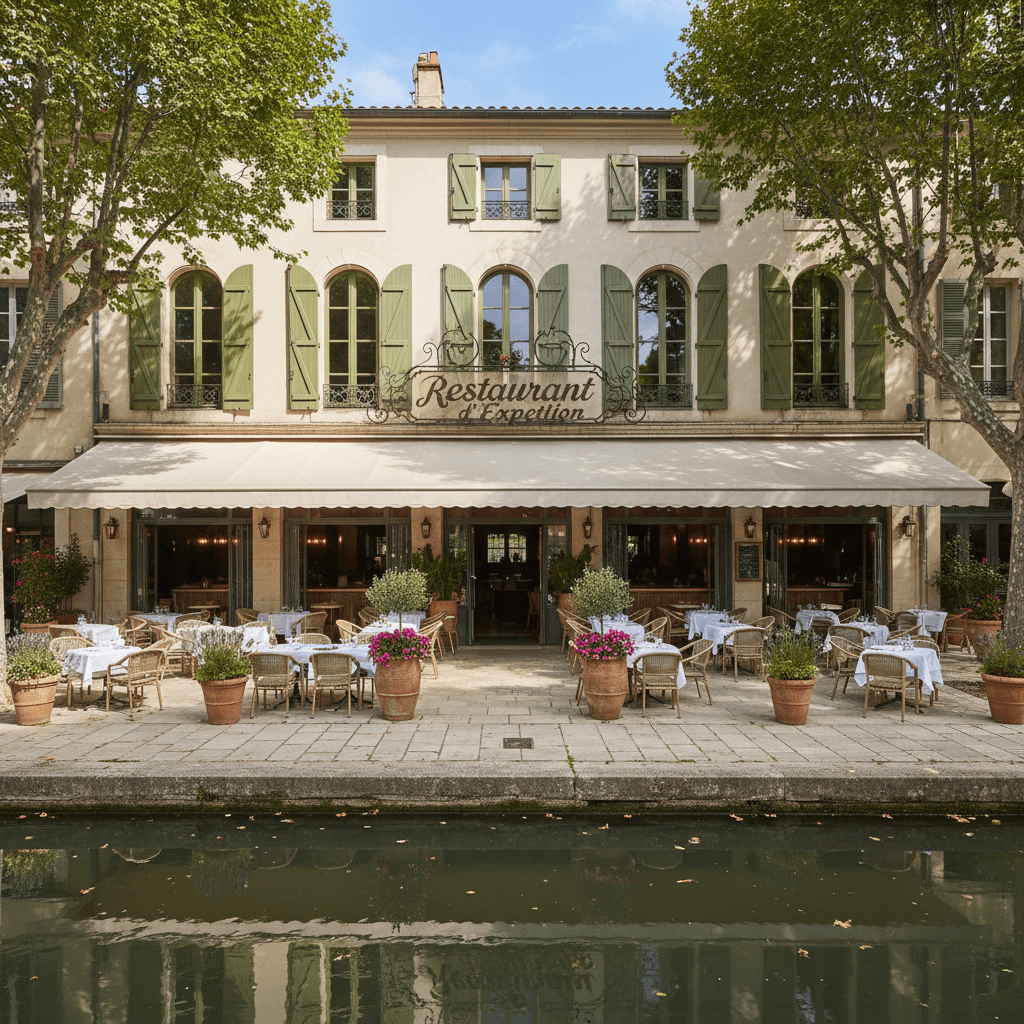 Restaurant 415m² à Montpellier : terrasse - licence IV - Image 1