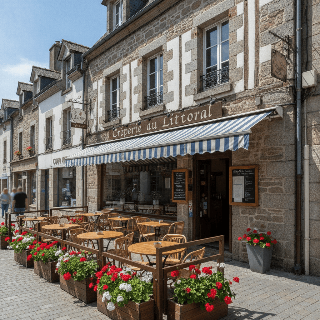 Restaurant à Quimper : terrasse - licence IV - Image 1