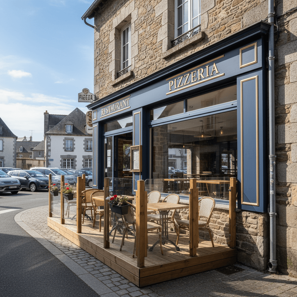Restaurant à Vannes : terrasse - licence IV - Image 1