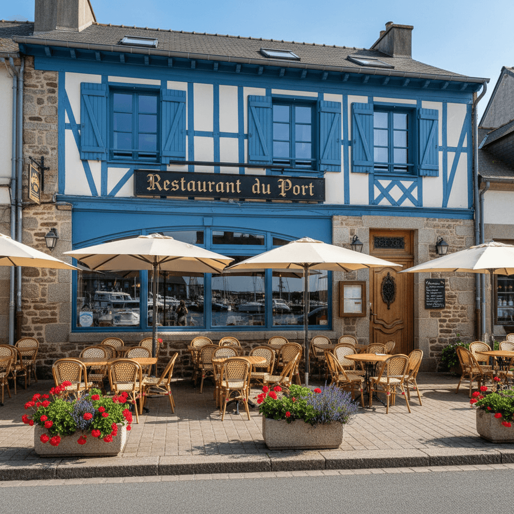 Restaurant 400m² à Vannes : terrasse - licence IV - Image 1