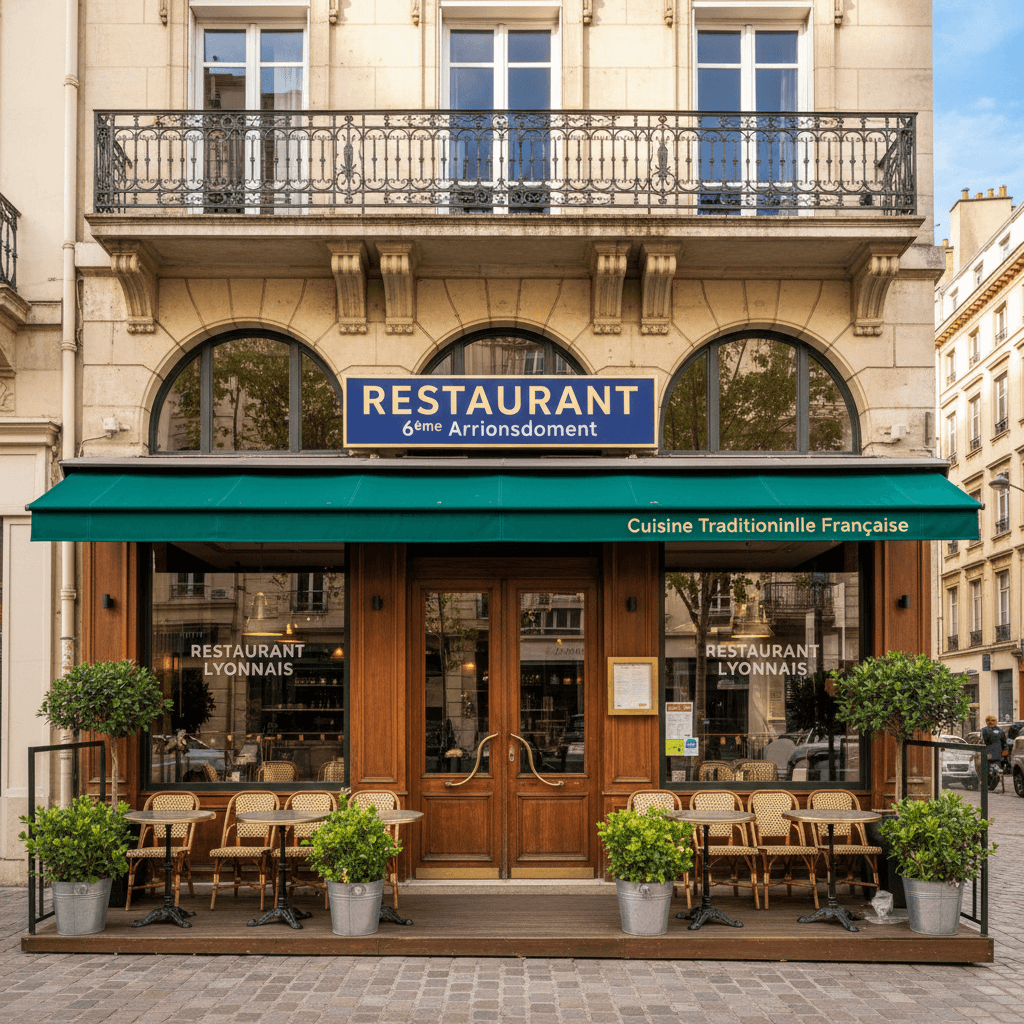 Restaurant 135m² à Lyon : extraction - Image 1