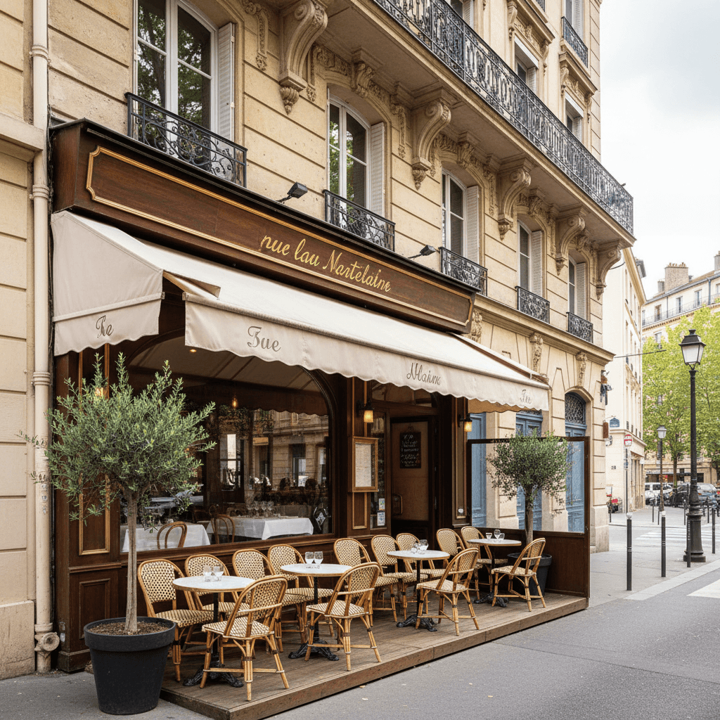 Restaurant à Lyon : terrasse - licence IV