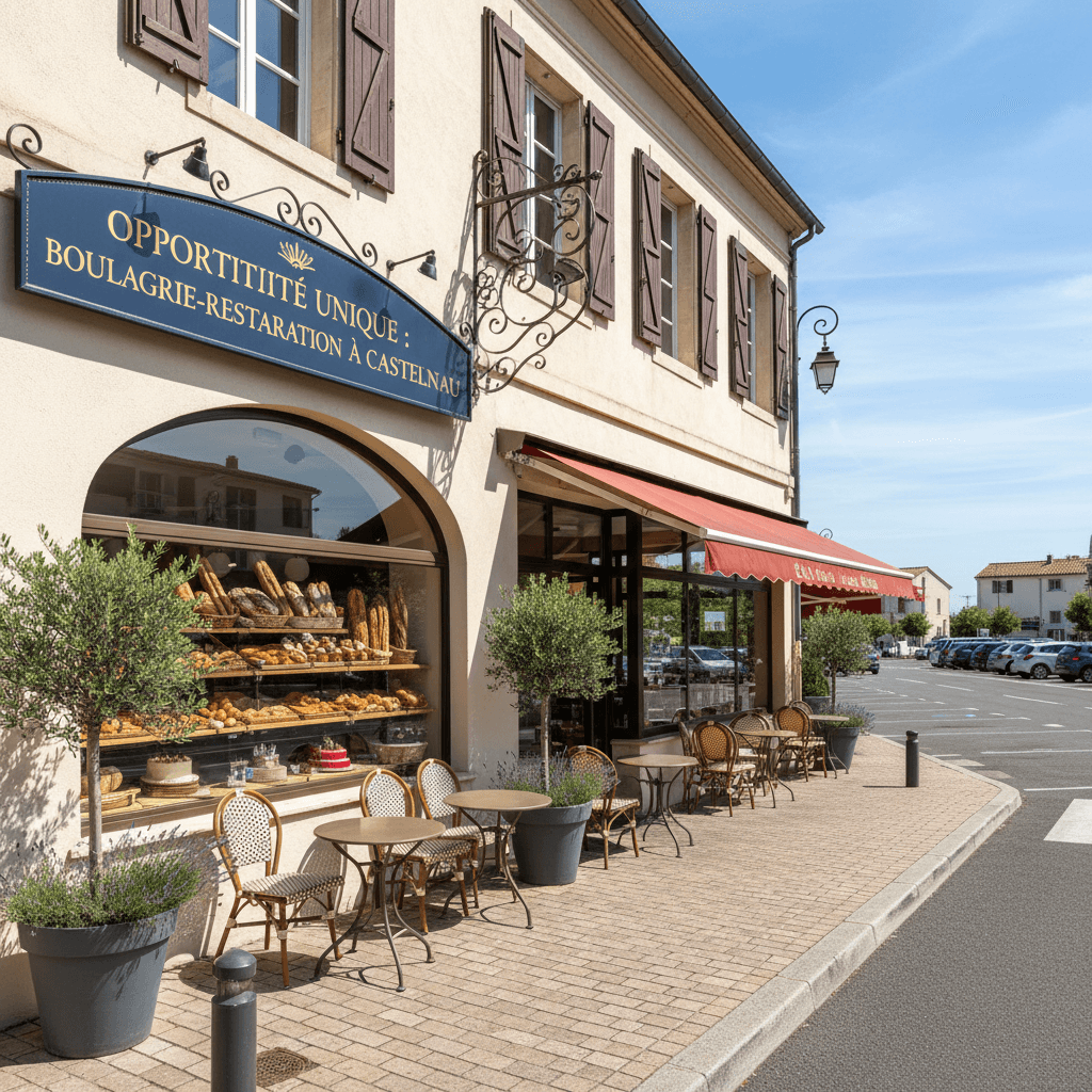 Restaurant 681m² à Castelnau-Le-Lez : terrasse - extraction - Image 1
