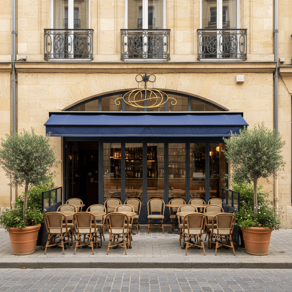 Restaurant à Bordeaux : terrasse - licence IV