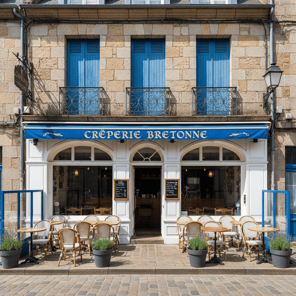 Restaurant à Vannes : terrasse - Image 1