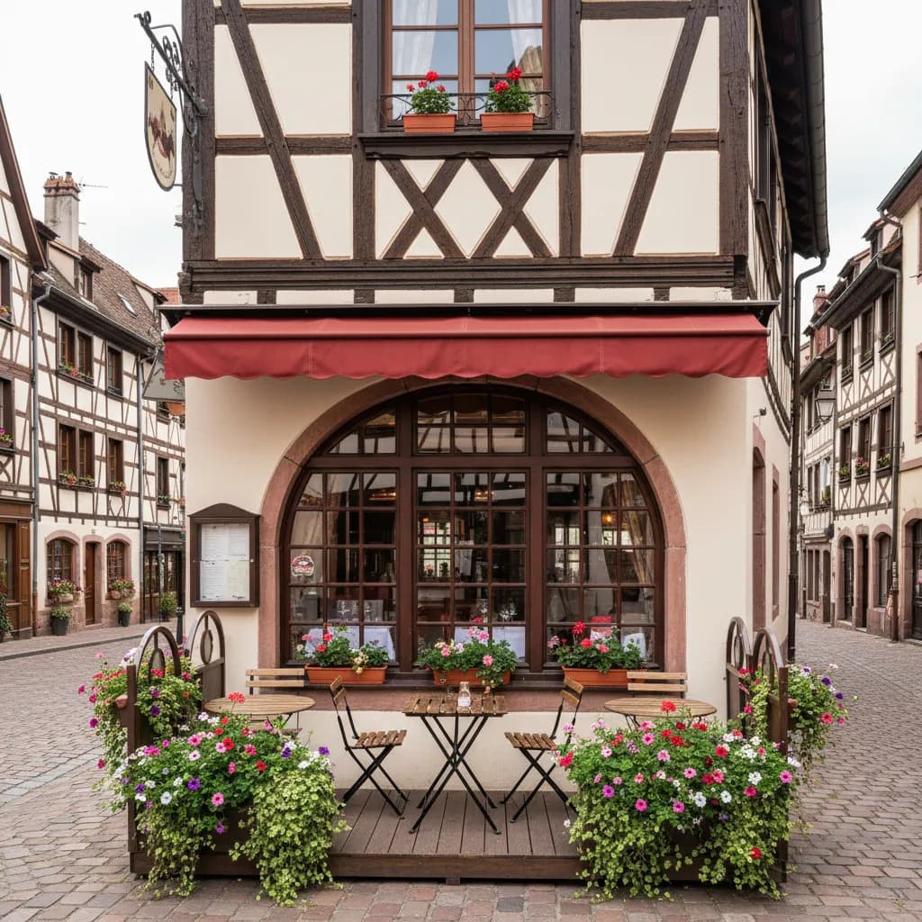Restaurant 185m² à Strasbourg : terrasse - licence IV - Image 1