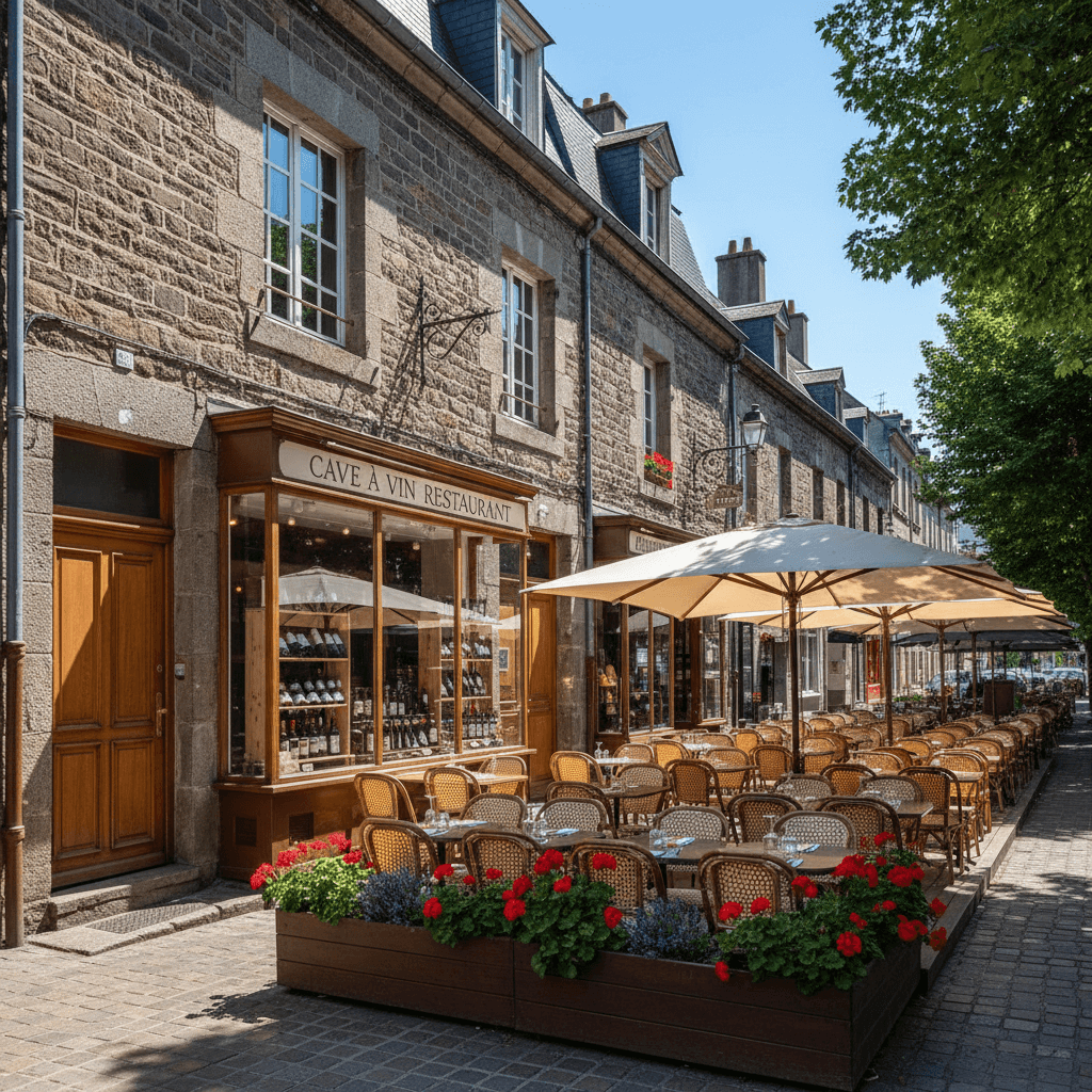 Restaurant 316m² à Clermont-Ferrand : terrasse - licence IV