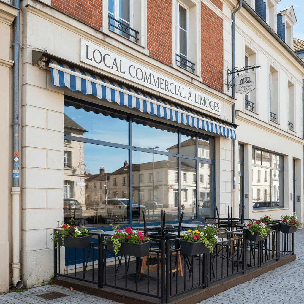 Local Commercial à Limoges - Emplacement Stratégique - Image 1