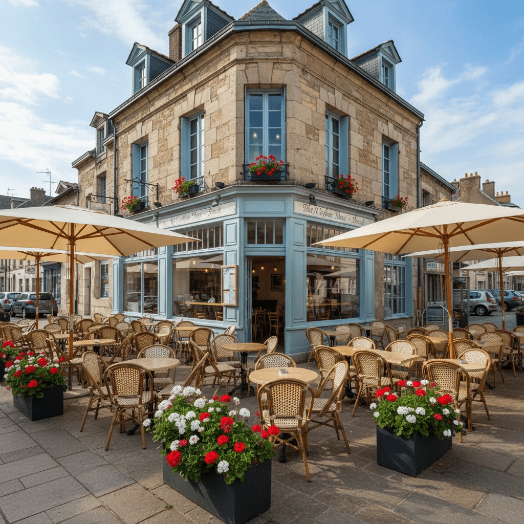 Snack à Nantes : terrasse