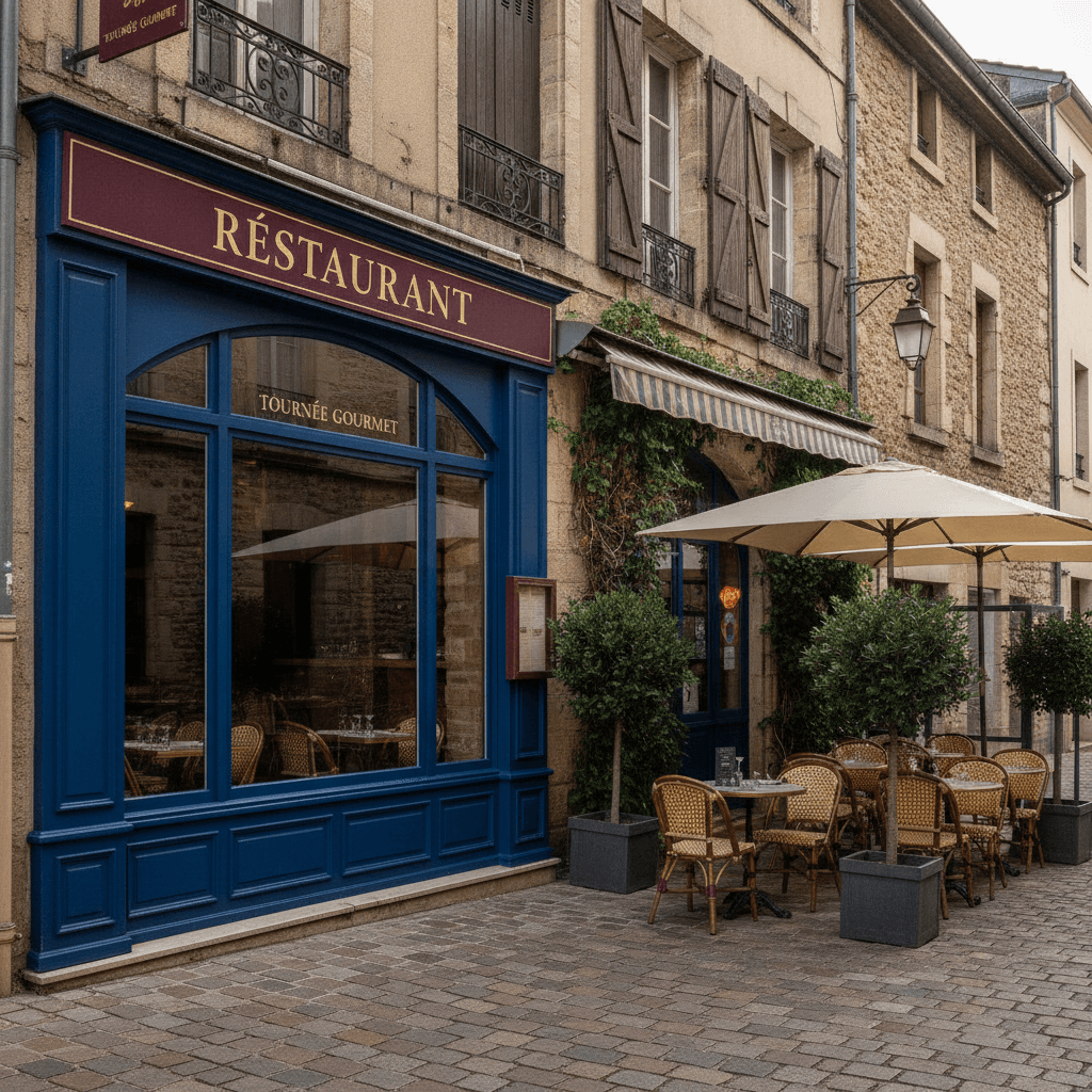 Restaurant 60m² à Tournon-sur-Rhône : terrasse - extraction - Image 1