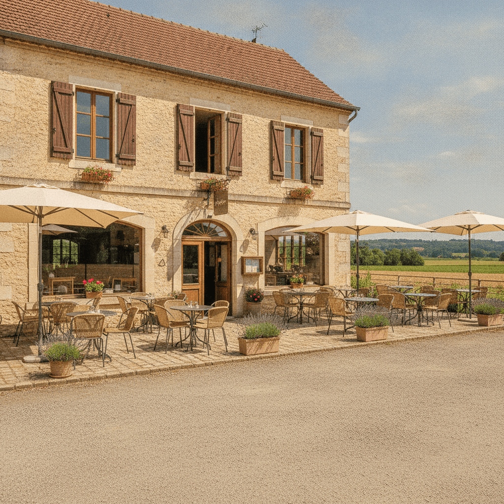 Restaurant 440m² à Saint-Hilaire-De-Brens : terrasse - licence IV - Image 1