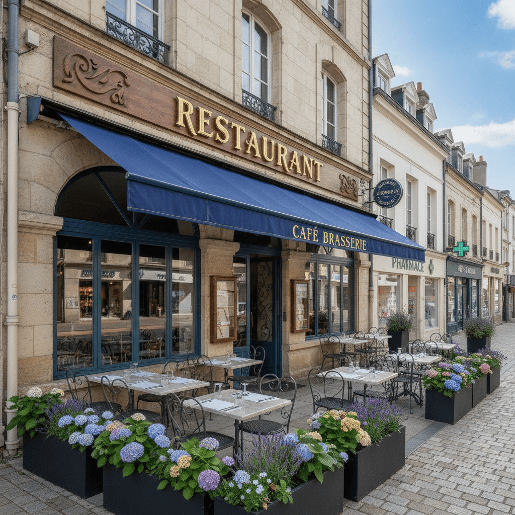 Restaurant 200m² à Caen : terrasse - licence IV - Image 1
