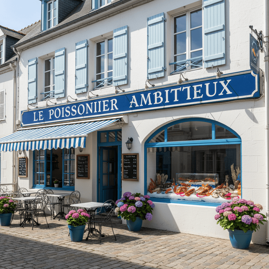 Restaurant 130m² à Noirmoutier-En-L'Île : terrasse - licence IV - Image 1