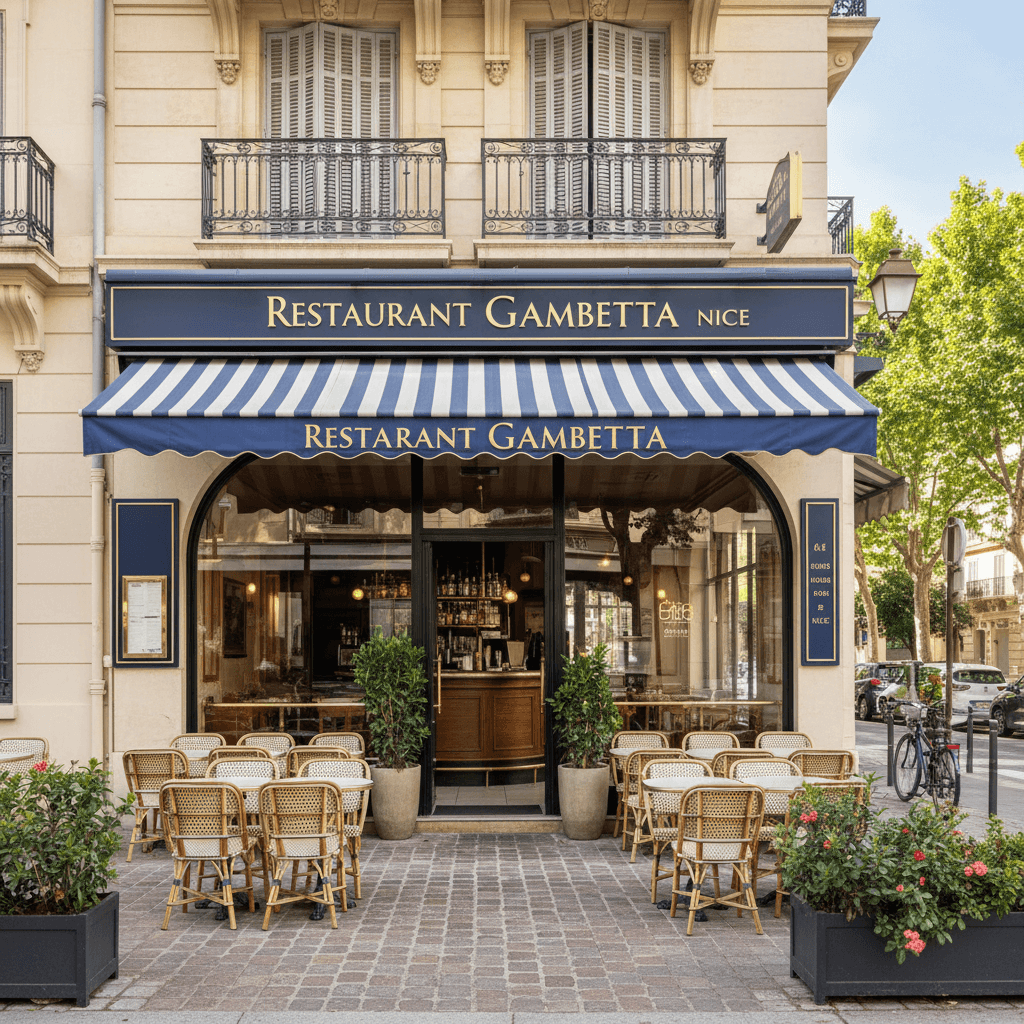 Restaurant 52m² à Nice : cuisine équipée - cave/réserve