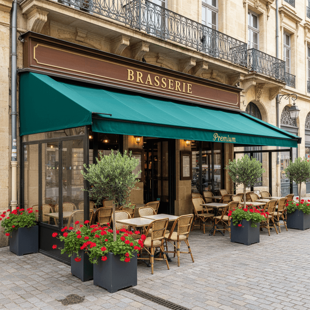 Bar-brasserie à Bordeaux : terrasse - licence IV